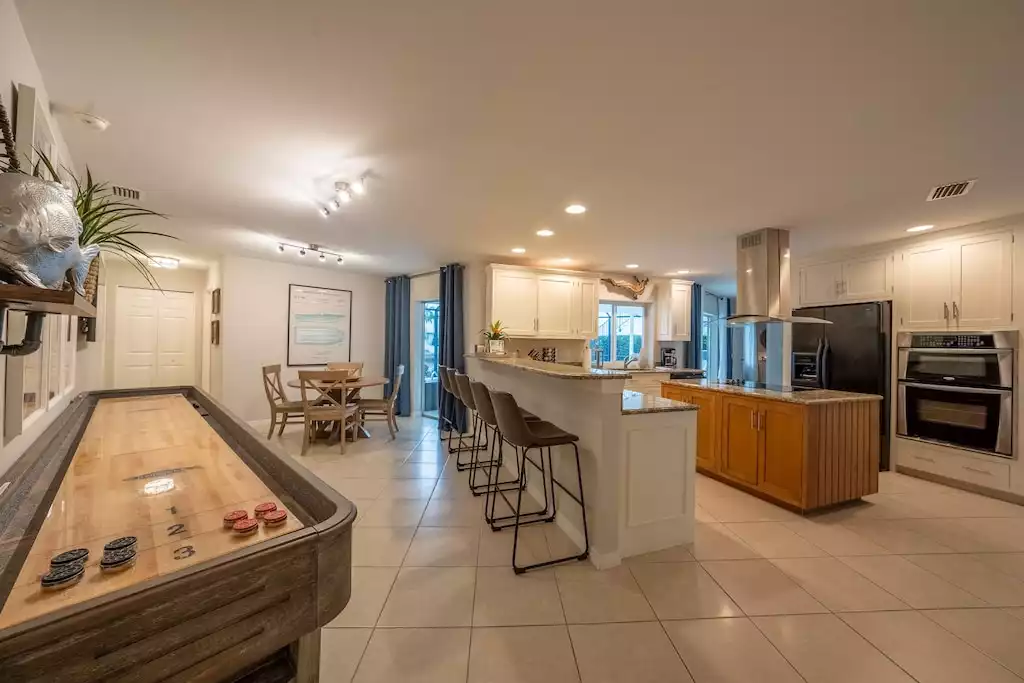 Kitchen and Dining Area