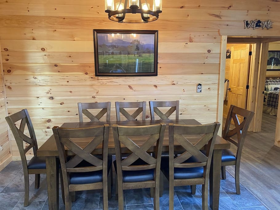 Eight Person Dining Table