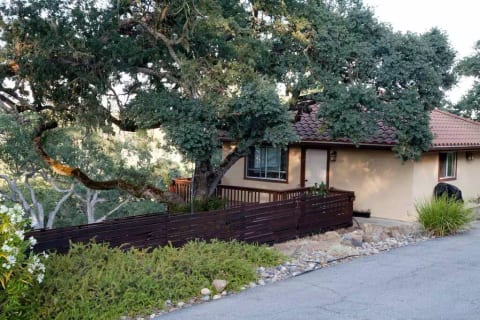 Front door to guest house.