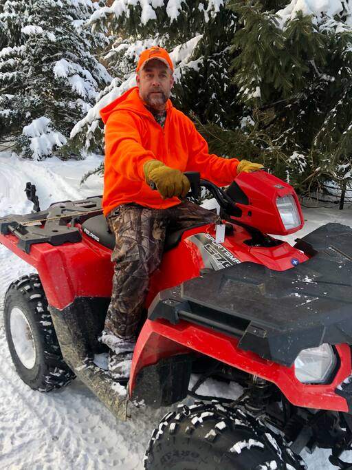 Summer and Winter trails near by. Bring your own or we can connect your to a provider / rental outfit. Plenty of room on site for trailers. - Northwoods WI: ATV, lake, pool, golf, hike, ski - Danbury