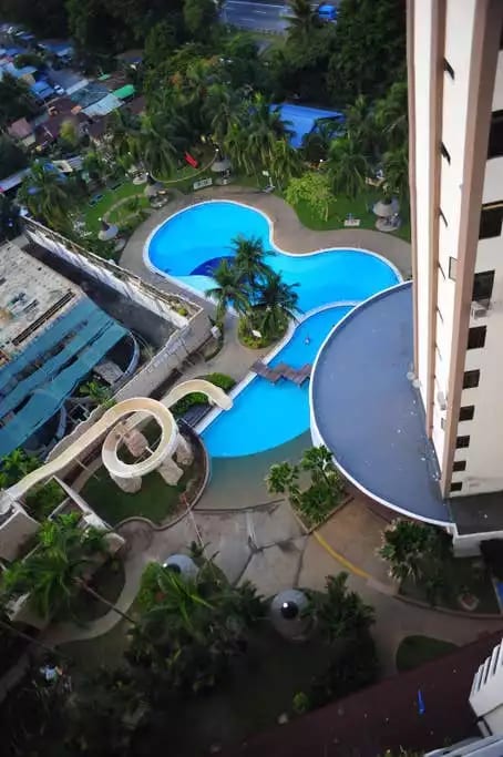 Pool View from top