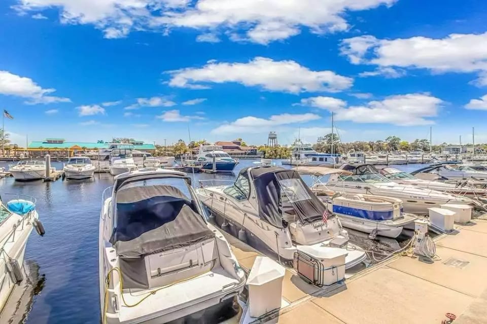 The Marina-Rent a boat or a jetski and cruise the Intracoastal Waterway.