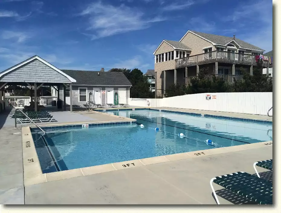 Community Pool - Shell Of A Good Time (Corolla Vacation Home) - Corolla