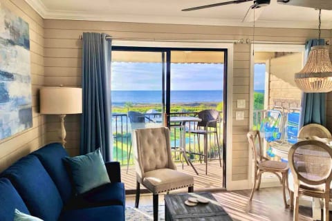 Panoramic Oceanfront Views the moment you open the door!  

All New Luxury condo designed by an HGTV featured decorator!  Stunning unobstructed views of the Ocean, Pool, Coastal Marsh & Dunes!